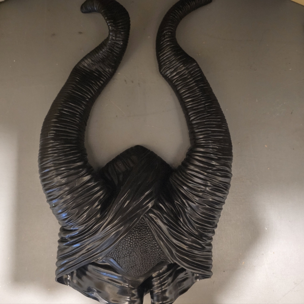 Black Horned Maleficent  Headpiece